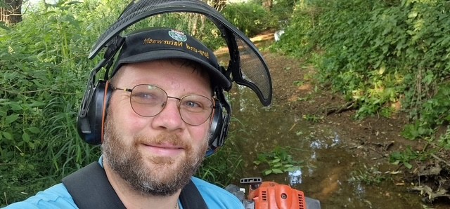 Landesleiter Raphael Narrath im Einsatz ©BuNW